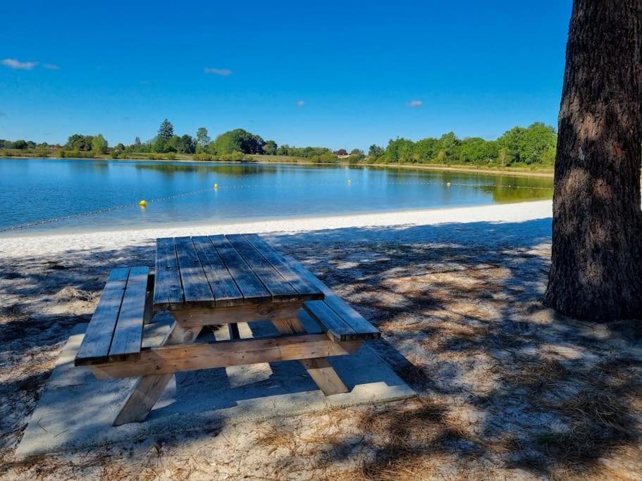La Cabane 27 ~ Chalet Cosy Au Bord Du Lac De Peyre Labouheyre Εξωτερικό φωτογραφία